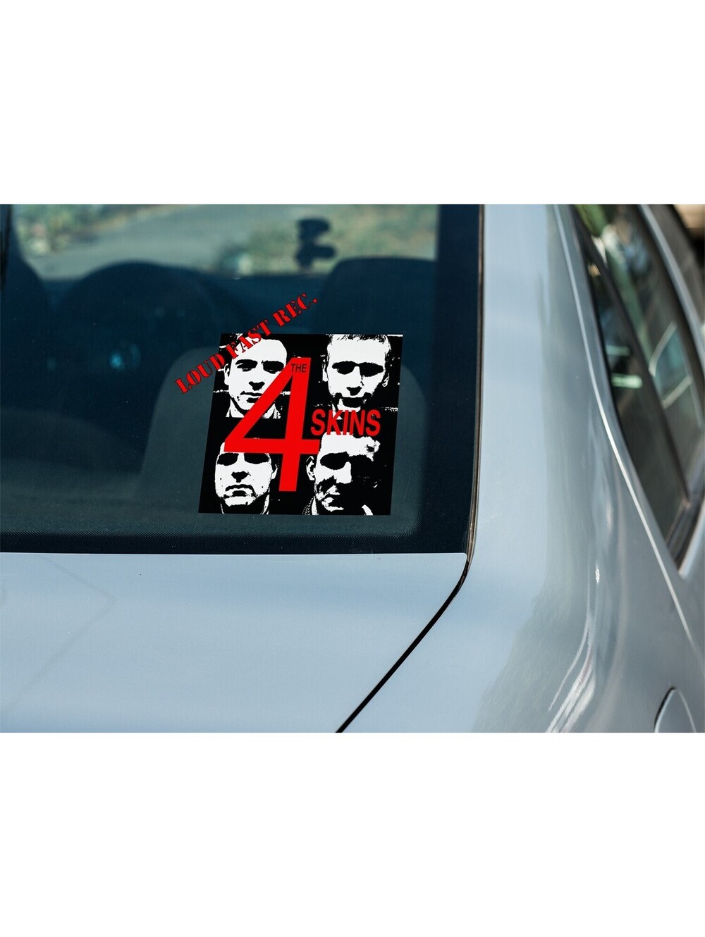 THE 4-SKINS STICKER DECAL skinhead oi! punk